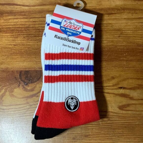 Lucas Oil Sock Drop Socks - Picture 1 of 2